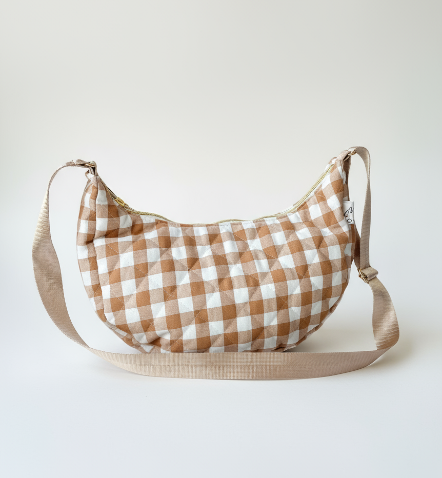 MOON BAG VICHY SENAPE