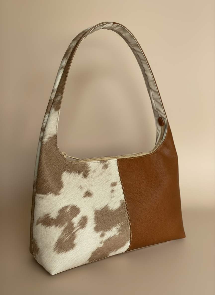 HOBO COW PATCHWORK MARRONE