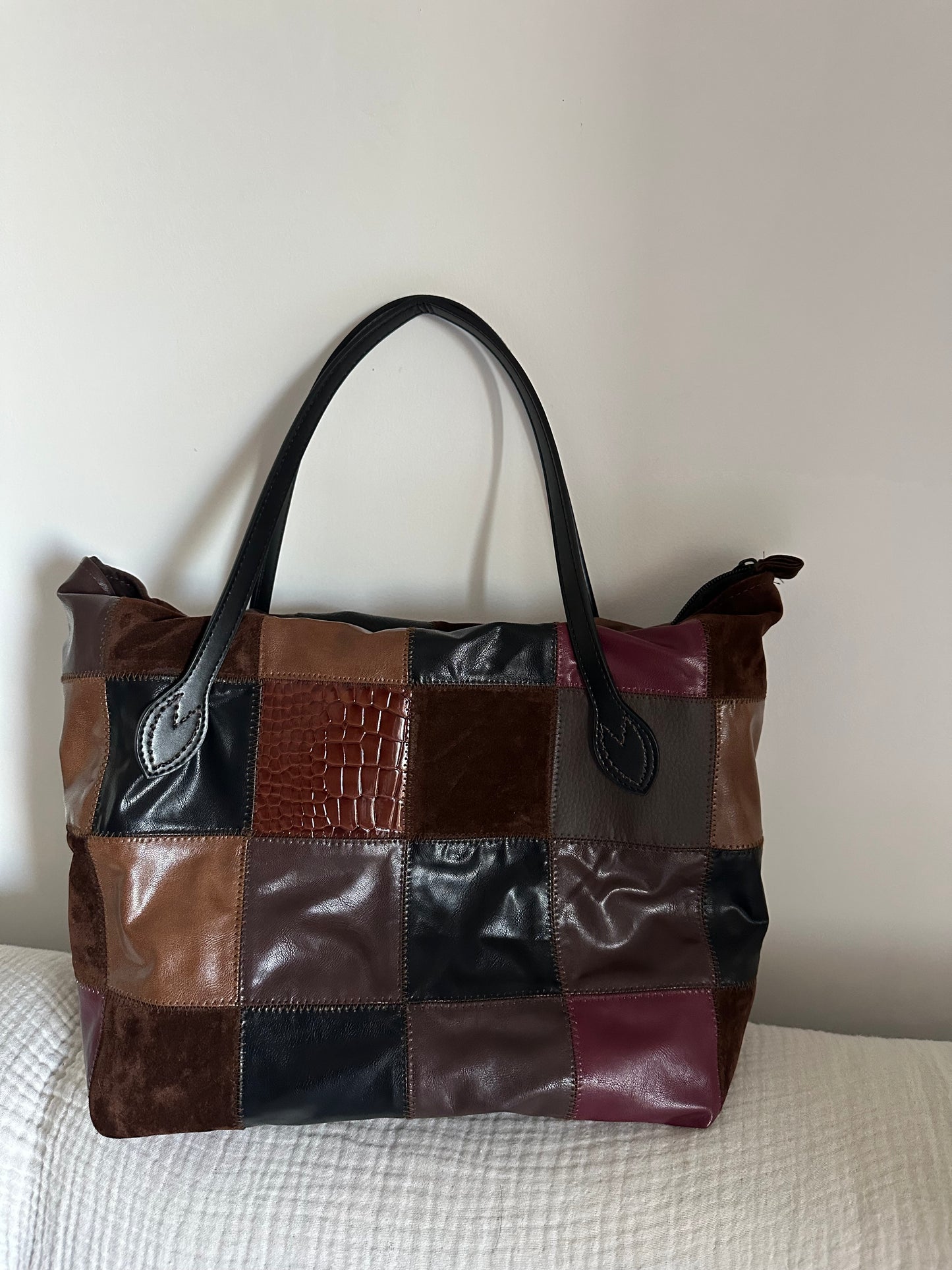 SHOPPING BAG PATCHWORK