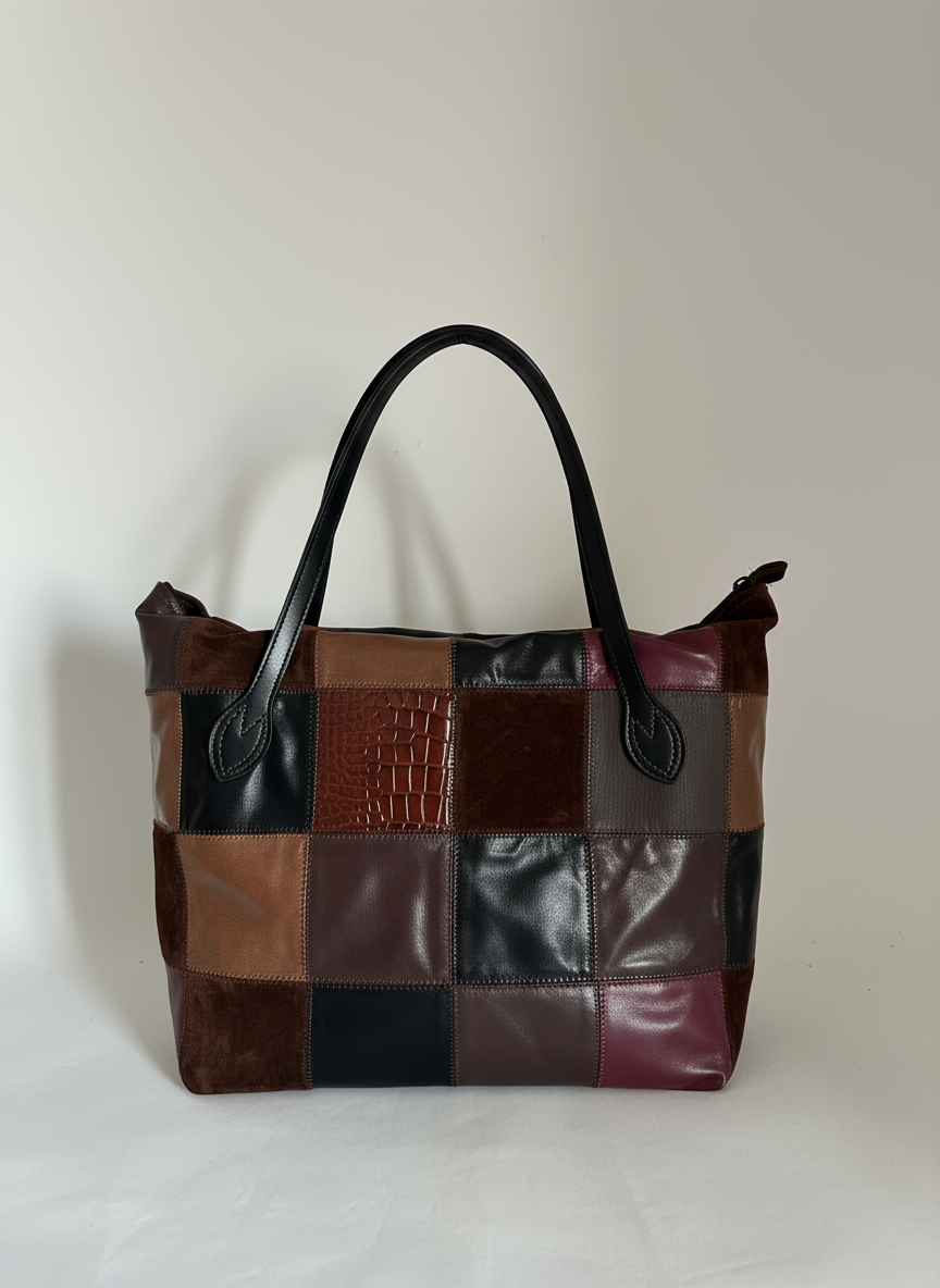 SHOPPING BAG PATCHWORK