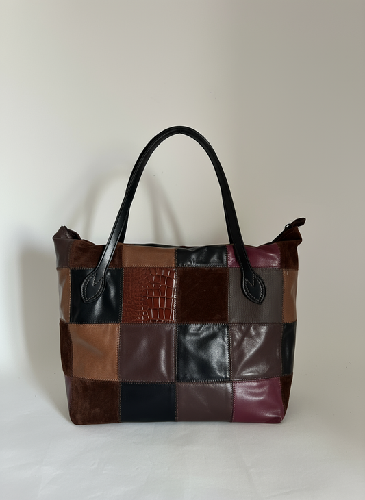 SHOPPING BAG PATCHWORK