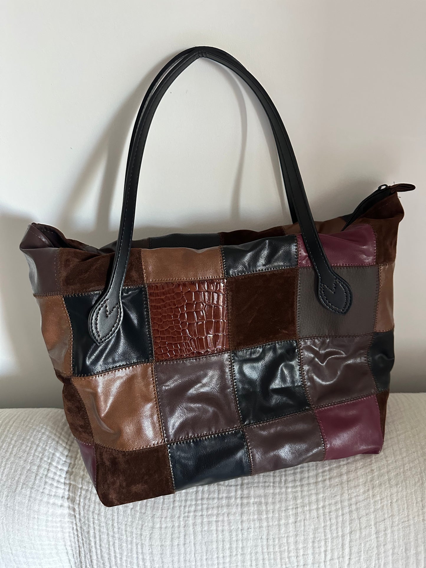 SHOPPING BAG PATCHWORK