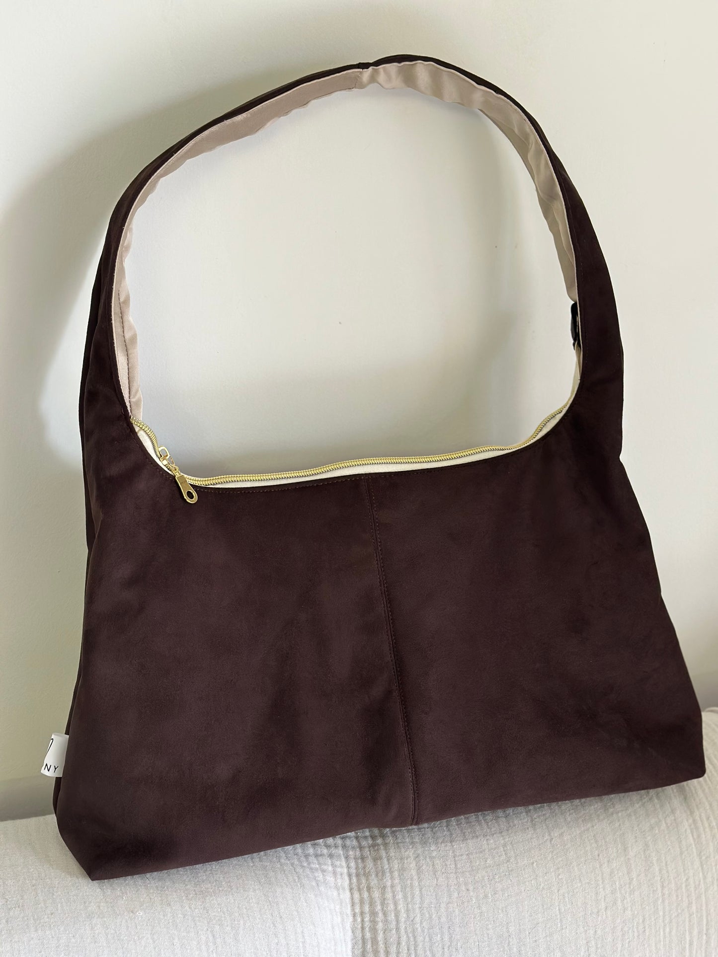 HOBO SUEDE CHAMPAGNE