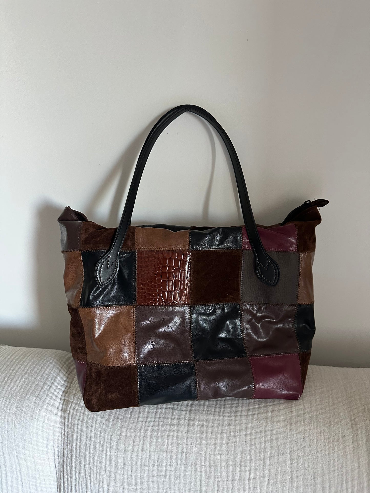 SHOPPING BAG PATCHWORK